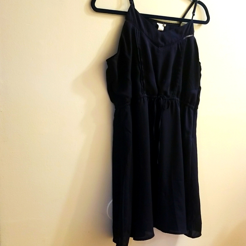Paper Crane navy dress
